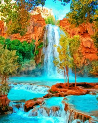 Havasu Falls Diamond Painting