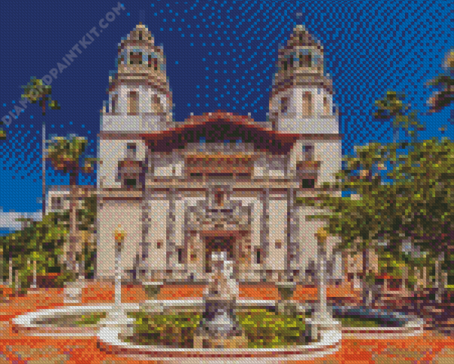 Hearst Castle Building Diamond Painting