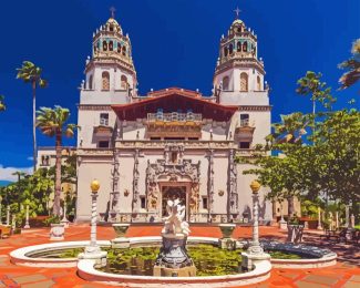 California Hearst Castle Diamond Painting