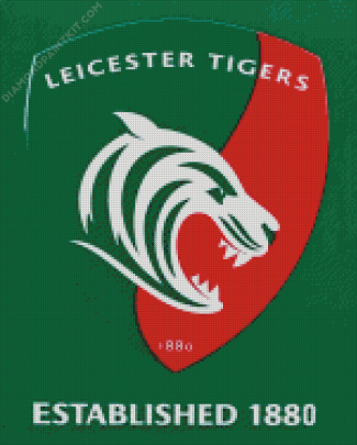 Leicester Tigers Rugby Diamond Painting