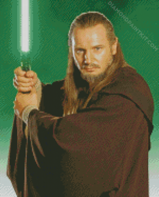 Qui Gon Jinn Diamond Painting