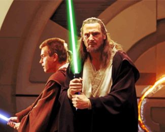 Qui Gon Star Wars Diamond Painting