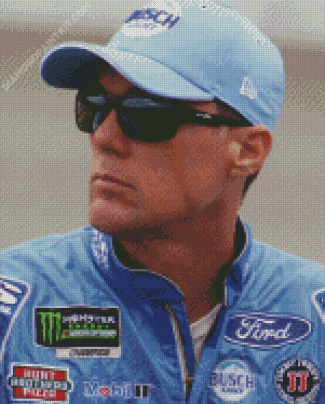 The Car Racer Kevin Harvick Diamond Painting