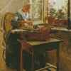 The Lace Maker By George Pauli Diamond Painting