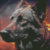 Hellhound Diamond Painting