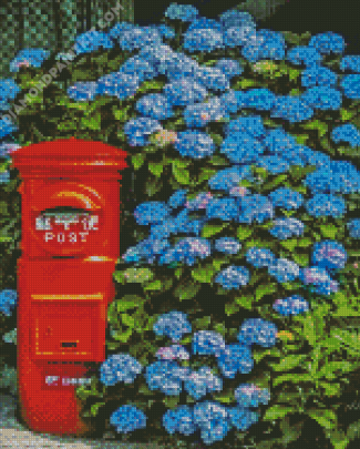 Aesthetic Post Box Diamond Painting