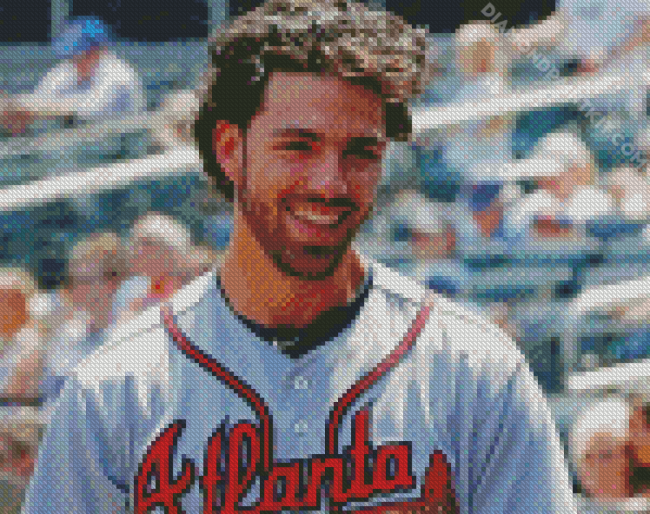 Dansby Swanson Art Diamond Painting