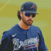 Dansby Swanson Baseballer Diamond Painting