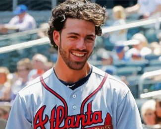 Dansby Swanson Art Diamond Painting