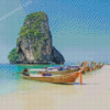 Karabi Phra Nang Beach diamond painting