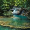 Thailand Kanchanaburi Erawan Waterfall Diamond Painting