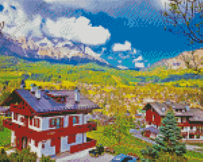 Cortina Dampezzo Italy Diamond Painting