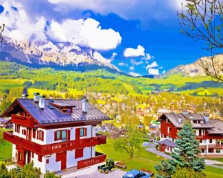 Cortina Dampezzo Italy Diamond Painting