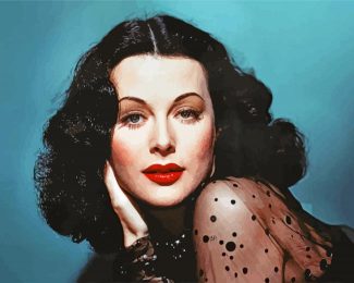 Beautiful Hedy Lamarr Diamond Painting