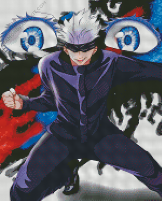 Jujutsu Kaisen Satoru Gojo Diamond Painting