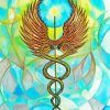 Aesthetic Caduceus Diamond Painting