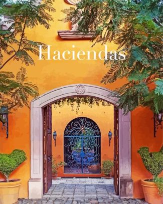 Spanish Hacienda Diamond Painting