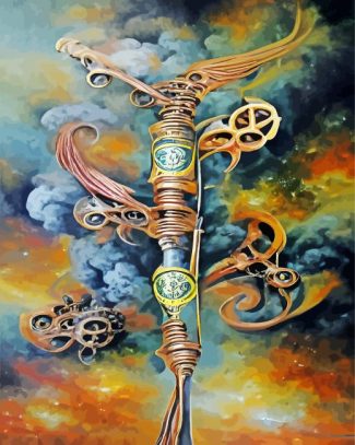 Cute Caduceus Diamond Painting