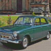 Green Ford Cortina Diamond Painting