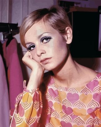 The Model Twiggy Diamond Painting