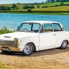 White Ford Cortina Diamond Painting