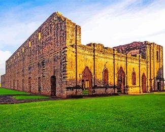 Jesuit Mission Paraguay Diamond Painting