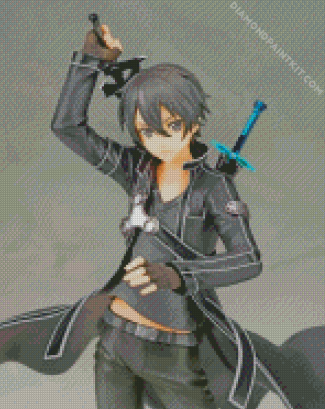 Kirito Sword Anime Diamond Painting