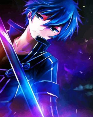 Kirito Anime Diamond Painting