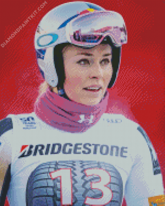 Cool Lindsey Vonn Diamond Painting