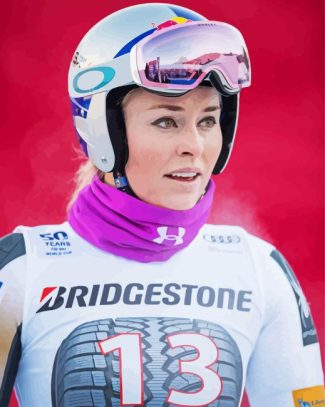 Cool Lindsey Vonn Diamond Painting