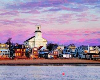 Provincetown Sunset Diamond Painting