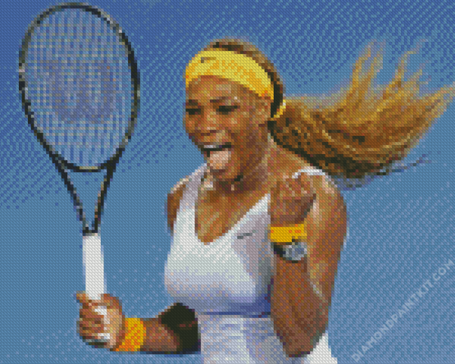 Serena Jameka Williams Diamond Painting