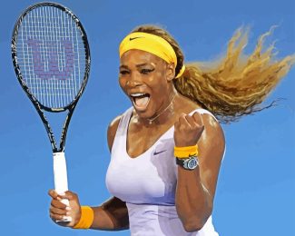 Serena Jameka Williams Diamond Painting