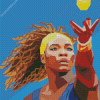 Serena Williams Art Diamond Painting