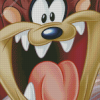 Taz Looney Tunes Diamond Painting