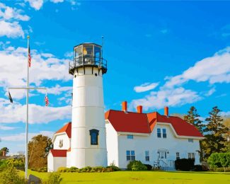 Chatham Lighthouse MA Diamond Painting