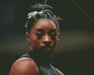 Simone Biles Gymnast Diamond Painting