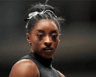 Simone Biles Gymnast Diamond Painting