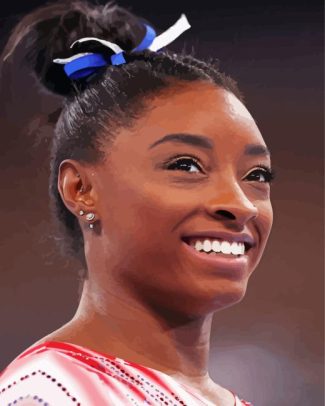 Cool Simone Biles Diamond Painting