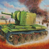 K2 Tank Diamond Painting