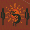 Aesthetic Kokopelli Diamond Painting