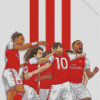 Arsenal Football Players Diamond Painting