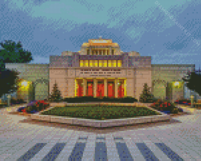 Cardston Temple Diamond Painting