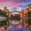 Mostar Old Bridge Diamond Painting