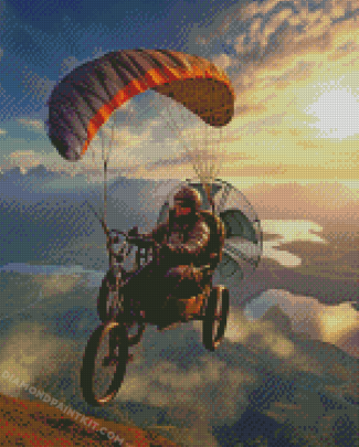 Powered Parachute Diamond Painting