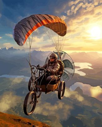 Powered Parachute Diamond Painting