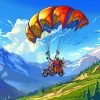 Aesthetic Powered Parachute Diamond Painting