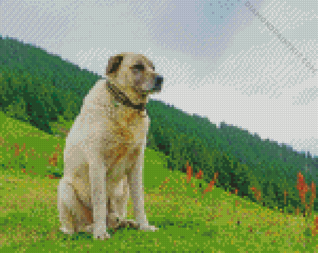 The Anatolian Shepherd Diamond Painting