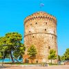 White Tower Of Thessaloniki Diamond Painting