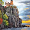 Split Rock Lighthouse Minnesota Diamond Painting